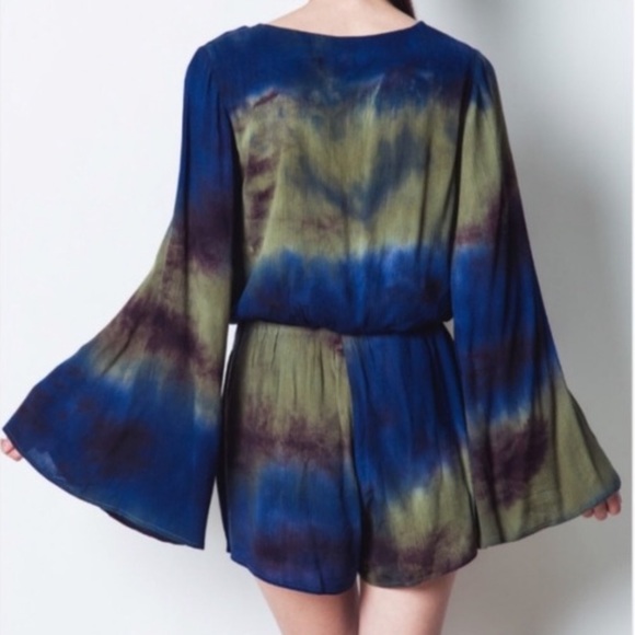 Tie Dye retro Romper - Picture 8 of 8